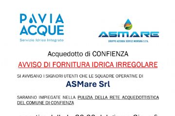 Urgenti e e improrogabili interventi di spurgo della rete idrica